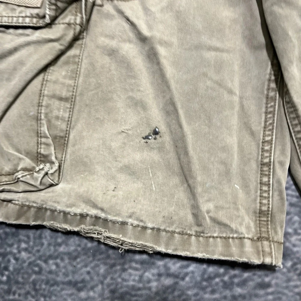 Old Navy Cargo Shorts Mens 31‎ Utility Skater Paratrooper Distressed Vintage Y2K